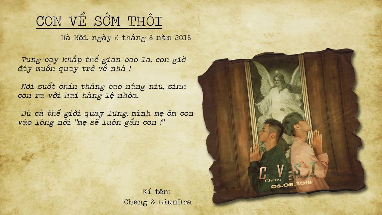 Con Về Sớm Thôi — Cheng ft. GiunDra