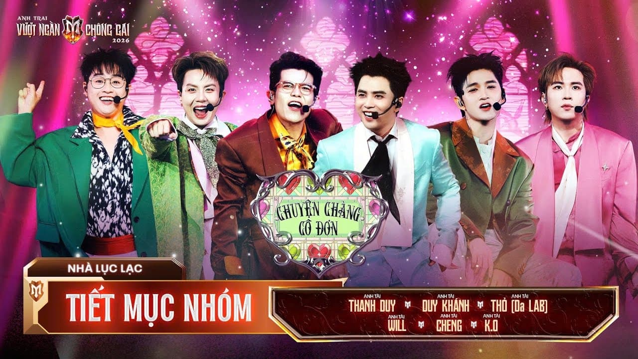Chuyện Chàng Cô Đơn — Thanh Duy, Toki Thành Thỏ, Will, K.O, Cheng, Duy Khánh