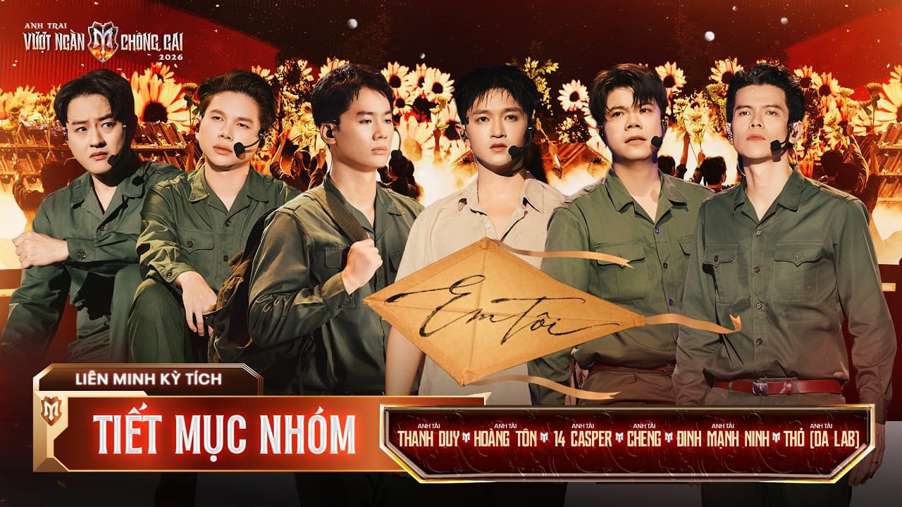 Em Tôi — Thanh Duy, Toki Thành Thỏ, Hoàng Tôn, Đinh Mạnh Ninh, Cheng, 14 Casper